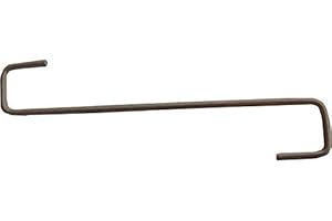 DMS 100 Crochets Canal - Boucle Carré - Galva - 12 cm