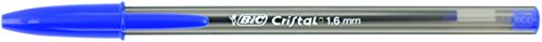 BIC Kugelschreiber Cristal large / 50 Kulis in Blau / Strichstärke 0,6 mm – breit / Dokumentenecht - 2
