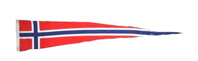 Langwimpel Norwegen Fahne Flagge Wimpel NEU