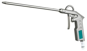 Aircraft 9006248001237 Pistolet souffleur d'air long 6 bar Argent