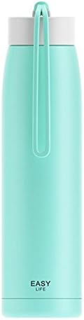 ZHONGLAN Colorful Stainless Steel Double Wall Vacuum Insulated Water Bottle - 12oz - Leak Proof - Eco-Friendly &amp; BPA Free - Perfect For Kids, Gym, School, Office - Keeps Hot or Cold (Blue)