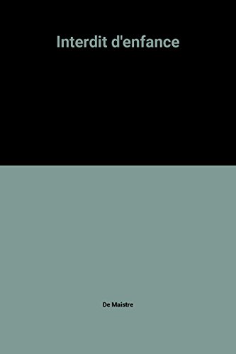 Interdit d'enfance