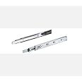 Hettich Aurora Push to Open Drawer Slide 911428400-KA 4532, Chrome Anodised (450 mm/18-inch)