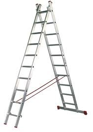 ALTIPESA - Escaleras alum. 2 tramos 09 peld.