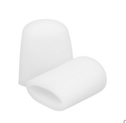 2 Stück Silikon Zehenspreizer für Fuß Hühneraugen Entferner Und reduzieren Blasenbildung und Hornhaut Fuß entzündeten Fußballen Schmerzlinderung und Hammer Zehen Foot Care Tools weiß - 3