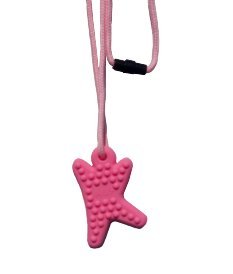 Chewable Necklace (Chewy Skool Kid) (Pink)