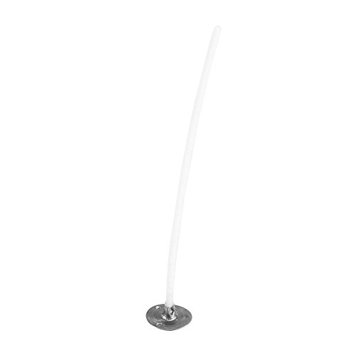 Natürliche Flachdocht Gewachste Runddocht Kerzendocht für Kerzenherstellung mit Fuß 8/10/12/14/15/20cm, 100 Stück (20cm) - 4