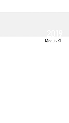 Preisvergleich Produktbild Taschenkalender Modus XL Flexi Tizio Einlage 2019
