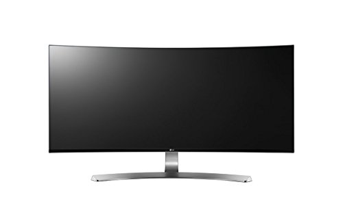 LG 34UC98 34 inch Curved Ultrawide Height Adjustable IPS Monitor (3440 x 1440, 2x HDMI, DisplayPort, Thunderbolt 2, 300 cd/m2, 5ms, AMD Freesync)