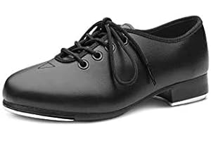 Bloch Ladies Student Tap SF3710L PU Top Oxford Style Lace up Shoes Black Adult Sizes