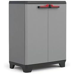 Kis KETER - Armoire STILO, Plastique résistant, Gris, Taille Unique, Résine