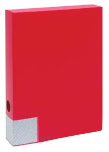 Preisvergleich Produktbild Dokumenten-Box A4, 55mm, Standard, rot