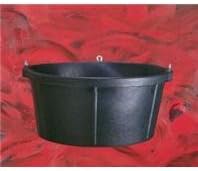 Fortex Industries Rubber Tub Black 6.5 Gallon - CR750-3