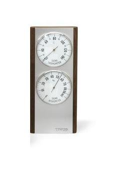 Preisvergleich Produktbild Tylö Saunazubehörserie Dark: Thermometer / Hygrometer