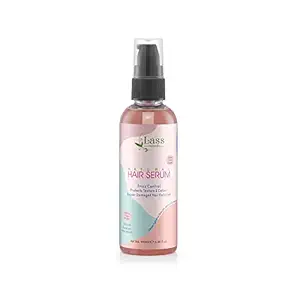 Lass Natural Hair Serum for Women & Men | Heat Protection For Dry& Rough hair, Smooth & Silky & Frizz-free Smoothness, Made with Natural Ingredients, Hair growth serum, Tangle Free Hair