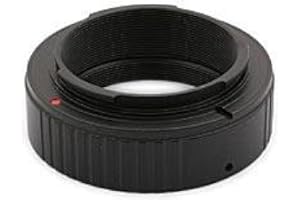 TELESKOP-SERVICE TS-Optics T2 Adapter für alle Spiegelreflexkameras mit Olympus Fourthirds (4/3) Bajonett (Olympus E) - T2Fourthirds