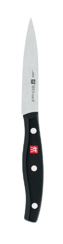 Zwilling Twin Pollux Messerset, 3-tlg., 420 x 135 mm (Rostfreier Spezialstahl, Zwilling Sonderschmelze, genietet, Vollerl, Kunststoff-Schalen) schwarz - 3