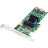ADAPTEC RAID 6805E RoC Controller 6GB/s SAS 2.0 PCIe 8port intern JBOD 0 1 10 1E mit 2x mSAS-Kabel Kit