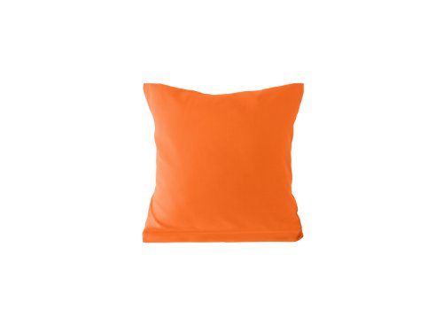 4er Pack zum Sparpreis – Microfaser-Kissenhüllen – Wohndekoration in schlichtem Design – 8 modernen Uni-Farben und 3 Größen, 40 x 40 cm, terra - 7