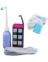 Hibbent - Bidet Portatile, Bottiglia con Spruzzatore Bidet da viaggio, con Capacità D'acqua di 420 ml per Uso Personale