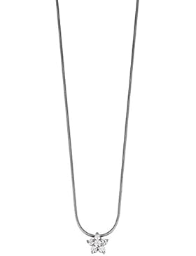 Esprit Damen Halskette 925 Sterling Silber rhodiniert Zirkonia