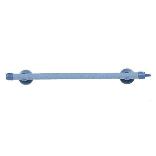 EasyBuying - Barra de burbujas de aire para acuario, 25,4 cm, difusor de aire de pared para pecera, 25,4 cm, color azul