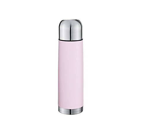 Cilio 543315 Isolierflasche, Edelstahl, Rosa, 7 x 7 x 25,5 cm
