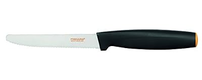 Fiskars Cuisine FK Couteau légumes 12 cm noir Black