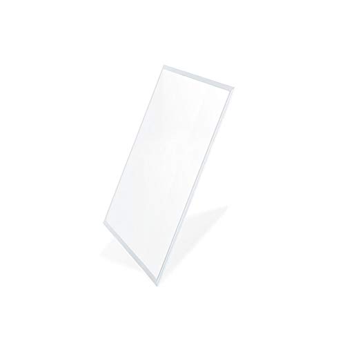 LEDUNI ® Panneau LED 30 x 60 24 W 120lm/W Cadre Blanc Lampe de plafond meilleur prix (lumière neutre)