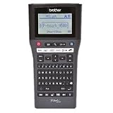 Pantalla LCD retroiluminada Brother PTH500 - Rotuladora electrónica portátil Profesional (conexión PC)