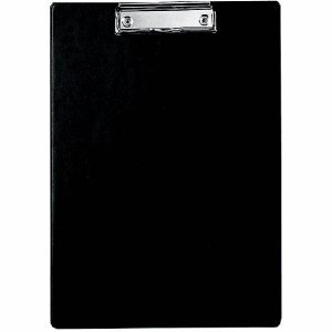 Preisvergleich Produktbild 12 x Maul Schreibplatte A4 mit Folienüberzug + 2 Neodym-Magnete schwarz