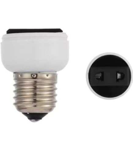 2 PZ Convertitore Adattatore Portalampada Per Lampada Attacco Da E27 A E40 - Foto 5
