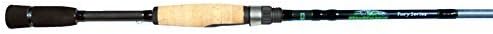 Dobyns Rods FR 702SF Fury Series Light Fast Spinning Rod, 7'0/Medium, Black/Green