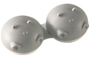 ‎KIDSNADO Contact Lens Case in Animal Design Cute Blue Elephant / Sweet Pink Pig / Funny Grey Hippopotamus / Q-Case