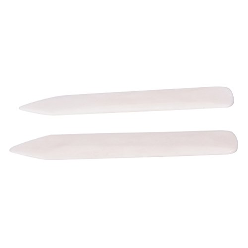 chiccharming 1 Stück Knochen Ordner Crafts-Paper, Werkzeug DIY Buchbinder Knochen Ordner für Buchbinden, Papier und Leder Handwerk 15 cm - 4
