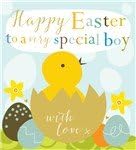 easter chick - easter card from think of me designs Happy easter to a very special boy