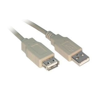 Dexlan Rallonge USB 2.0 AA M/F 0,6m