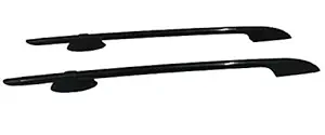 AUTOKART Car (Drill Free) Roof Rails in Black for Hyundai Elite I20 (Set of 2 Pieces)