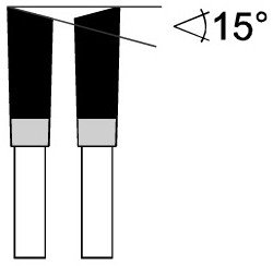 jjw-germany HM – Kreissägeblatt Katarina 216 x 30 Z= 80 WZ negativ für Kapp und Gehrungssägen, 1 Stück, 4250980601209