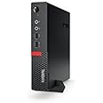 Lenovo ThinkCentre M710q Tiny Mini-PC Intel Core i5-7400T, 8GB DDR, 256GB SSD, Windows 10 Pro 64 (Renewed)