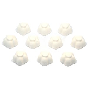 Bee Beautiful 30 X 10g Charlie Bear - Baby Powder Handmade Mini Flower Bath Bombs