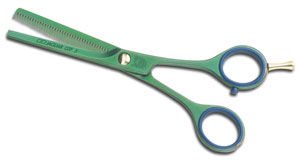 Jaguar Scissor - Green Titan Thinning 5"