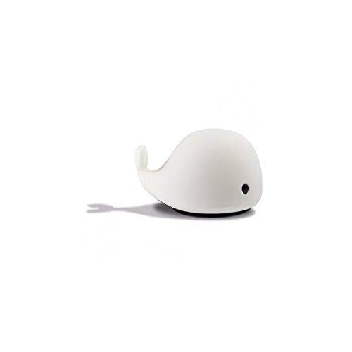 Little L - Veilleuse Lil Baleine - Blanc - Silicone - BABLANC
