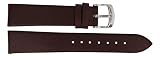 Doon Schnellverschluss Braun Leder Uhrenarmband, Dornschließe, 14mm Uhrenarmband