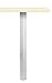 Produktbild Naber Kreta Vierkantfuß Edelstahl. Stüzfuß Höhe, Edelstahl 1100 mm