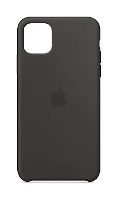 Apple Coque en Silicone (pour iPhone 11 Pro Max) - Noir