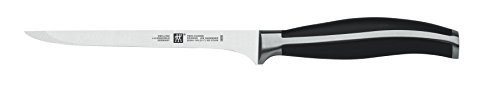 Zwilling Twin Cuisine Ausbeinmesser, 140 mm (Rostfreier Spezialstahl, Zwilling Sonderschmelze, querliegender Vollerl, Kunststoff-Schalen) schwarz