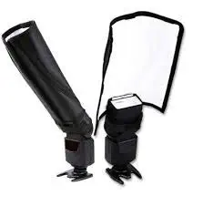 SHOPEE BRANDED Universal Foldable Snoot Flash Beam Cloth Softbox Diffuser Tube