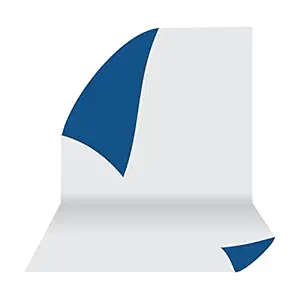 Boltove White Navy 8 x 12 ft Photography Backdrop Background, Chromakey 2-in-1 Backdrop Background Screen for Photo Video Studio