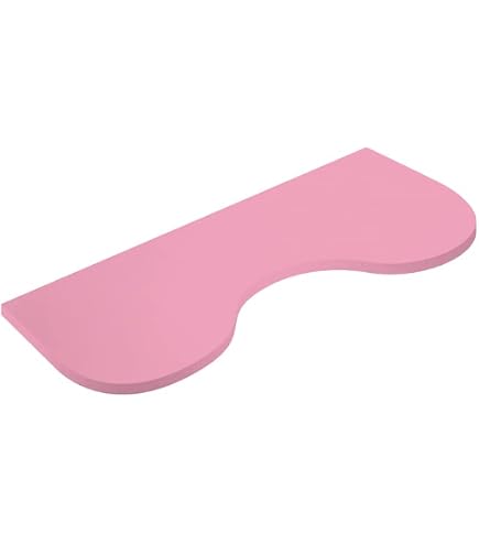 Mensola Bimbo Onda King Collection – MDF Verniciato Arancio, 56x26x2 Cm, Per Cameretta